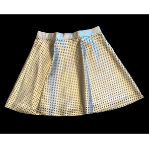 Gabriella Rocha Metallic Full Skater Skirt Medium
